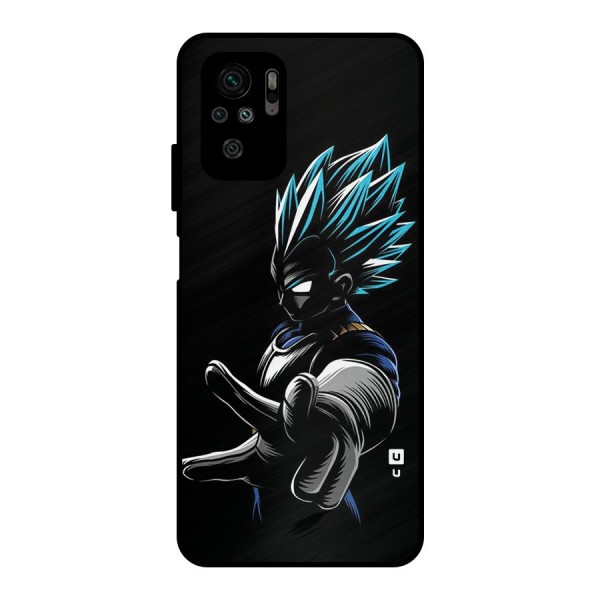 Vegeta Super Saiyan Metal Back Case for Redmi Note 10