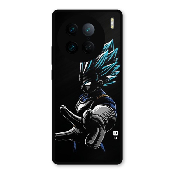 Vegeta Super Saiyan Metal Back Case for Vivo X90 Pro