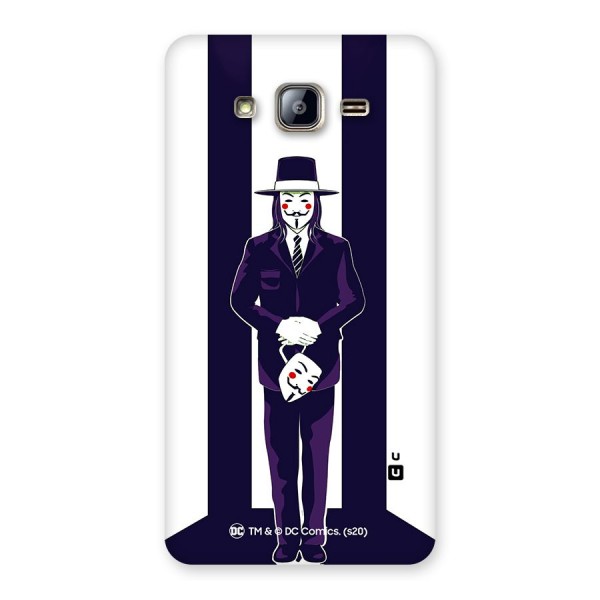 Vendetta Gentleman Holding Mask Illustration Back Case for Galaxy On5