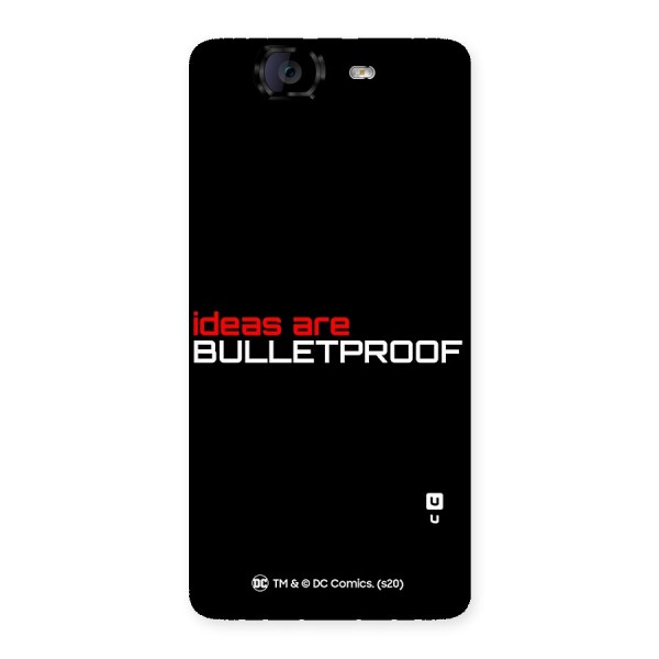 Vendetta Ideas are Bulletproof Back Case for Canvas Knight A350