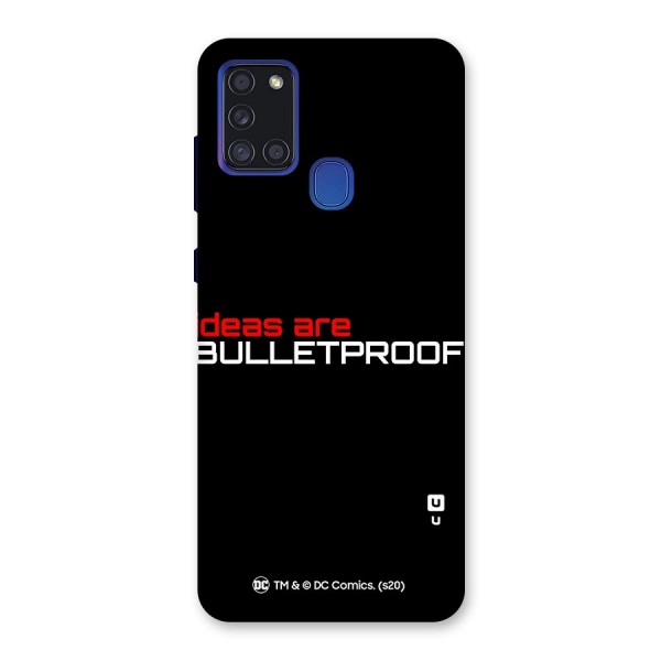 Vendetta Ideas are Bulletproof Back Case for Galaxy A21s