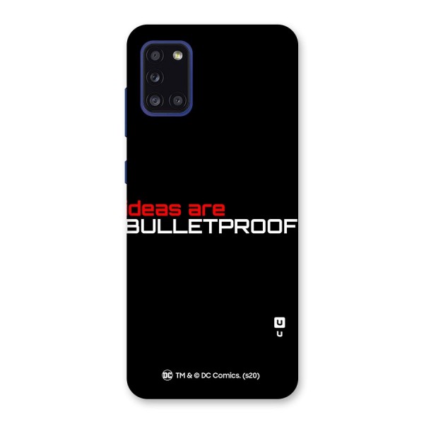 Vendetta Ideas are Bulletproof Back Case for Galaxy A31