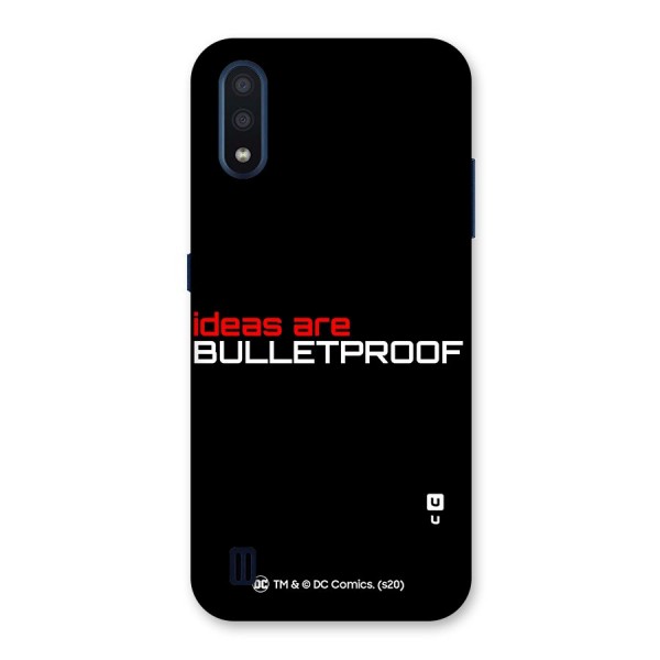 Vendetta Ideas are Bulletproof Back Case for Galaxy M01