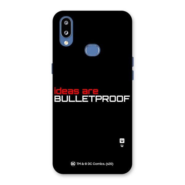 Vendetta Ideas are Bulletproof Back Case for Galaxy M01s