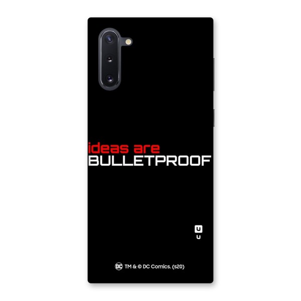 Vendetta Ideas are Bulletproof Back Case for Galaxy Note 10