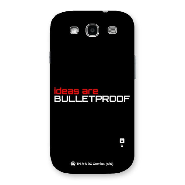 Vendetta Ideas are Bulletproof Back Case for Galaxy S3 Neo