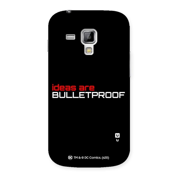 Vendetta Ideas are Bulletproof Back Case for Galaxy S Duos