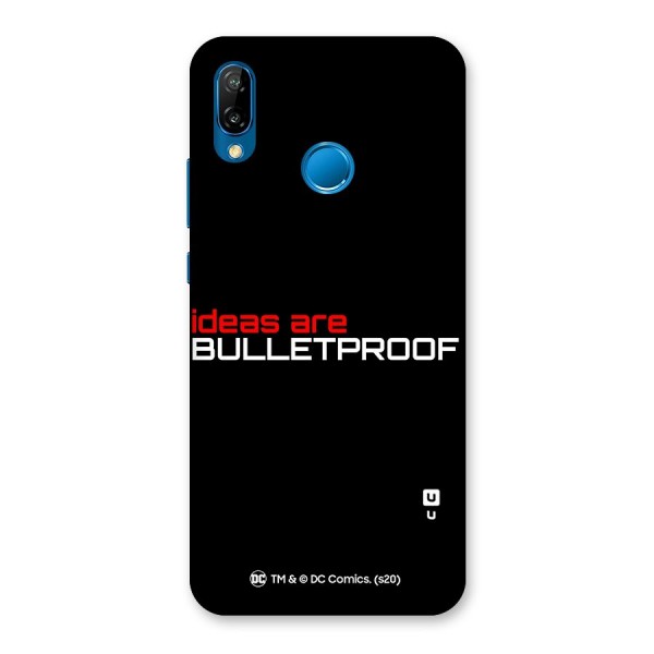 Vendetta Ideas are Bulletproof Back Case for Huawei P20 Lite