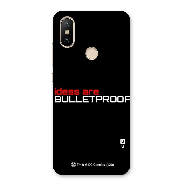 Vendetta Ideas are Bulletproof Back Case for Mi A2