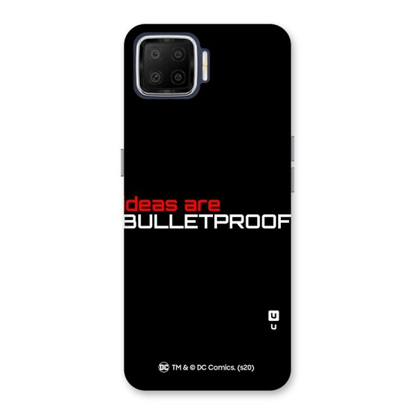 Vendetta Ideas are Bulletproof Back Case for Oppo F17