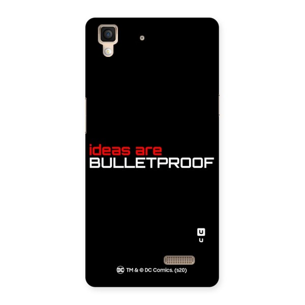 Vendetta Ideas are Bulletproof Back Case for Oppo R7