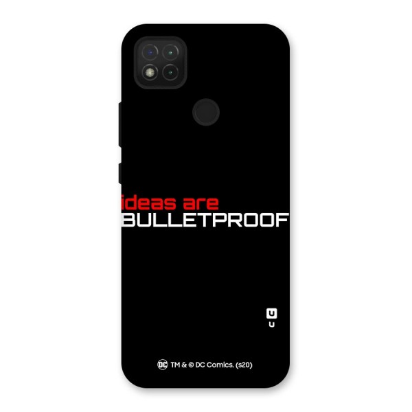 Vendetta Ideas are Bulletproof Back Case for Redmi 9C