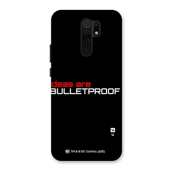 Vendetta Ideas are Bulletproof Back Case for Redmi 9 Prime