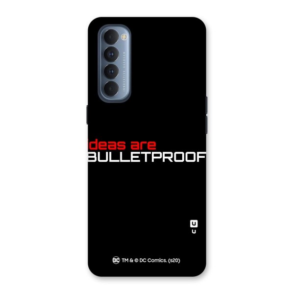 Vendetta Ideas are Bulletproof Back Case for Reno4 Pro