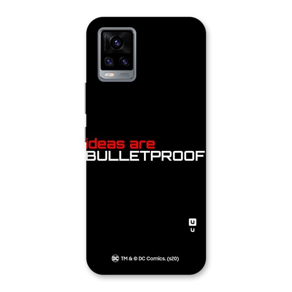 Vendetta Ideas are Bulletproof Back Case for Vivo V20