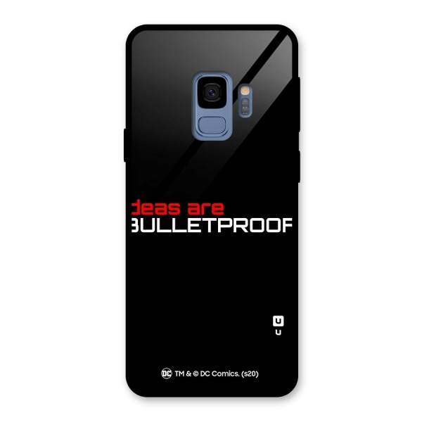 Vendetta Ideas are Bulletproof Glass Back Case for Galaxy S9