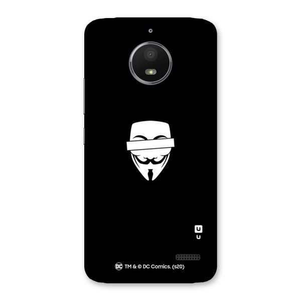 Vendetta Minimal Mask Back Case for Moto E4