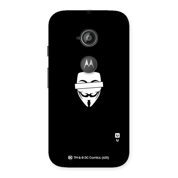 Vendetta Minimal Mask Back Case for Moto E 2nd Gen