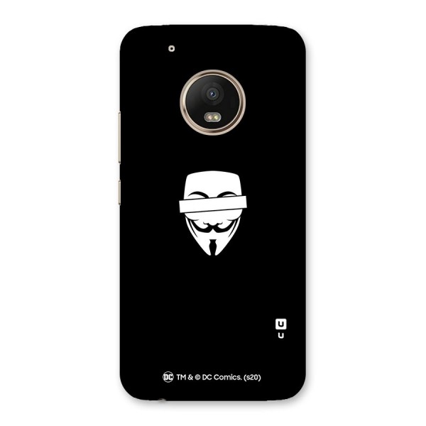 Vendetta Minimal Mask Back Case for Moto G5 Plus