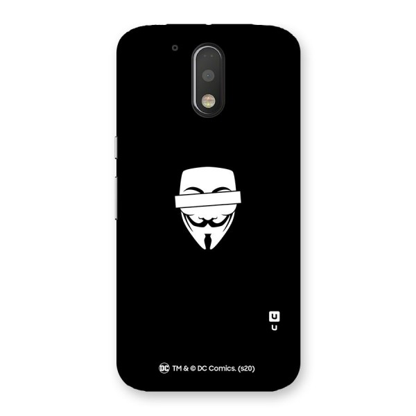 Vendetta Minimal Mask Back Case for Motorola Moto G4