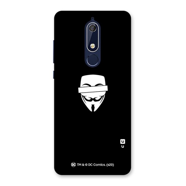 Vendetta Minimal Mask Back Case for Nokia 5.1