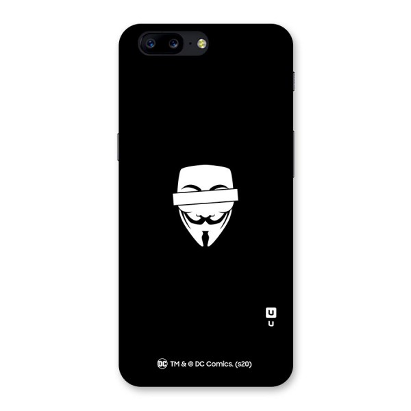 Vendetta Minimal Mask Back Case for OnePlus 5