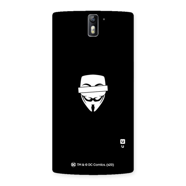 Vendetta Minimal Mask Back Case for One Plus One