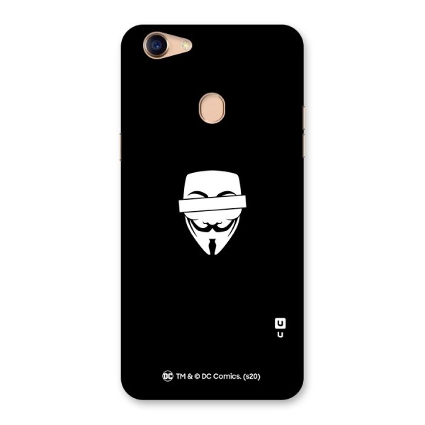 Vendetta Minimal Mask Back Case for Oppo F5