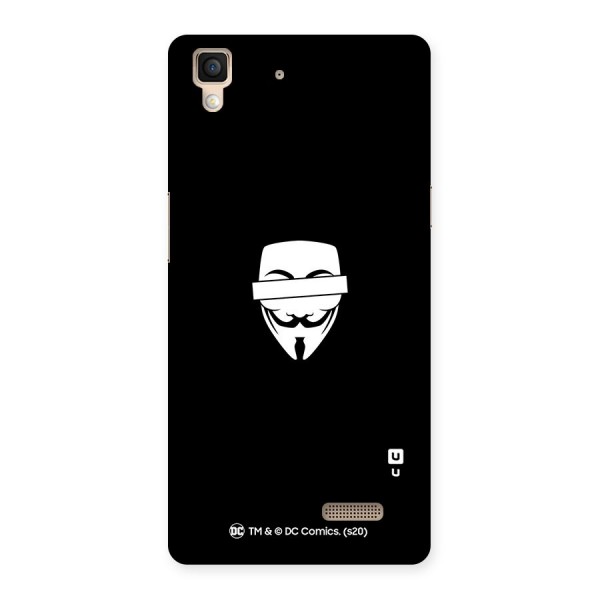 Vendetta Minimal Mask Back Case for Oppo R7