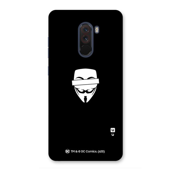 Vendetta Minimal Mask Back Case for Poco F1