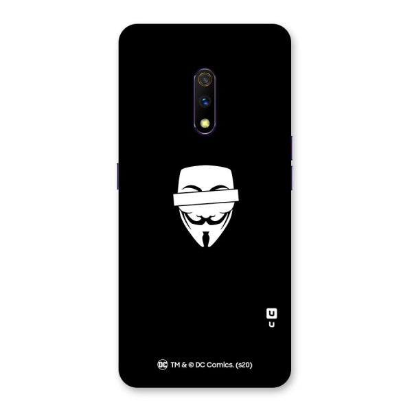 Vendetta Minimal Mask Back Case for Realme X