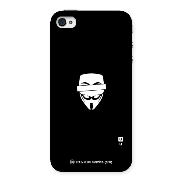 Vendetta Minimal Mask Back Case for iPhone 4 4s