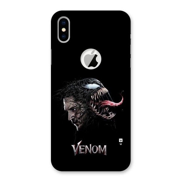 Venom Rage Back Case for iPhone XS Logo Cut