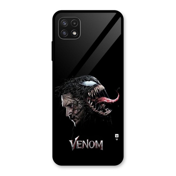 Venom Rage Glass Back Case for Galaxy A22 5G