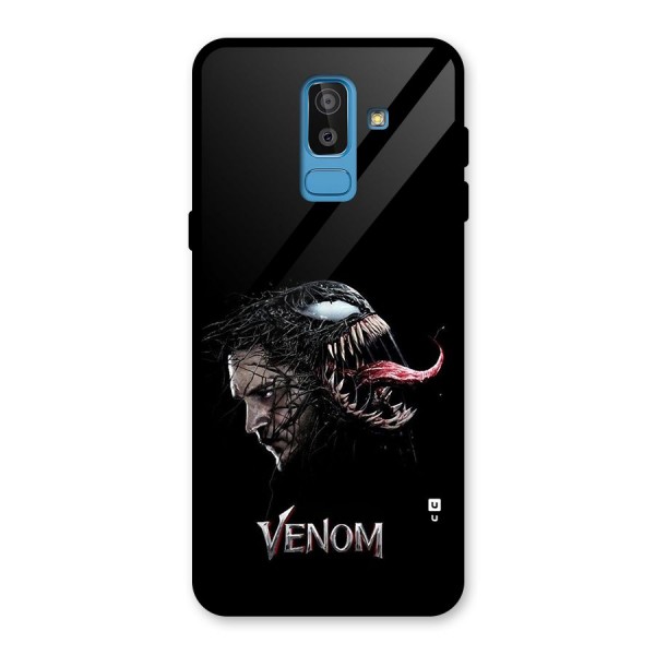 Venom Rage Glass Back Case for Galaxy J8