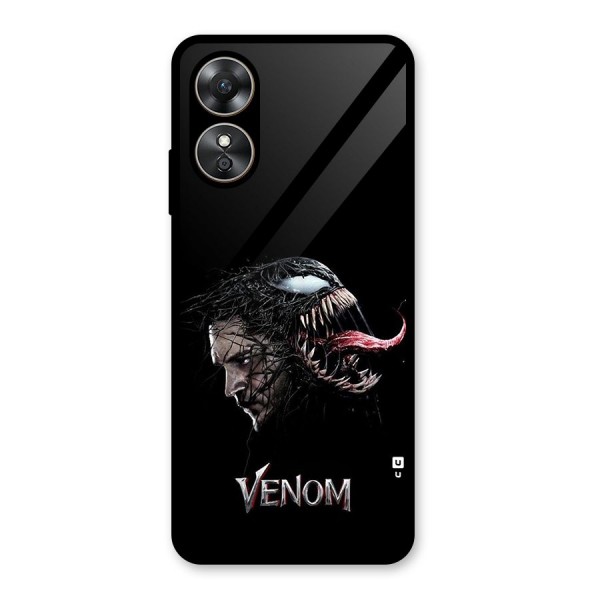 Venom Rage Glass Back Case for Oppo A17