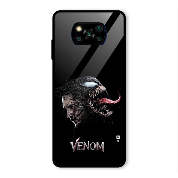 Venom Rage Glass Back Case for Poco X3 Pro