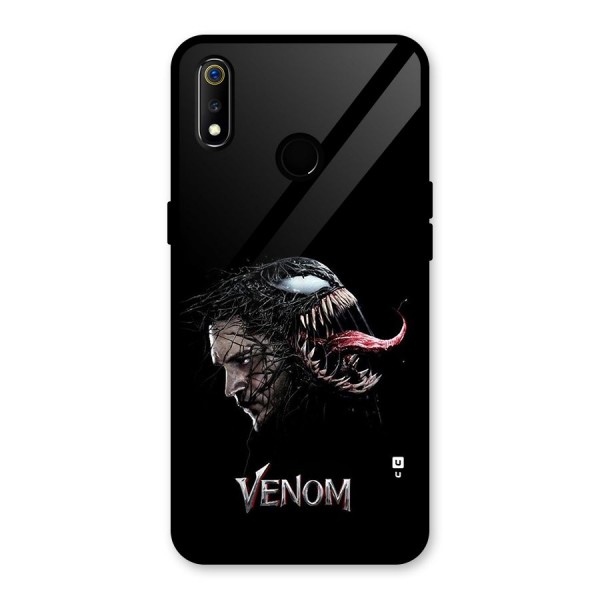 Venom Rage Glass Back Case for Realme 3