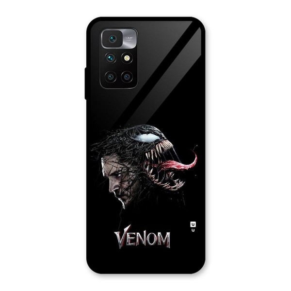 Venom Rage Glass Back Case for Redmi 10 Prime