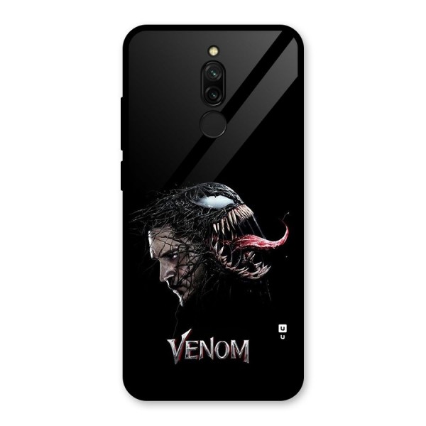 Venom Rage Glass Back Case for Redmi 8