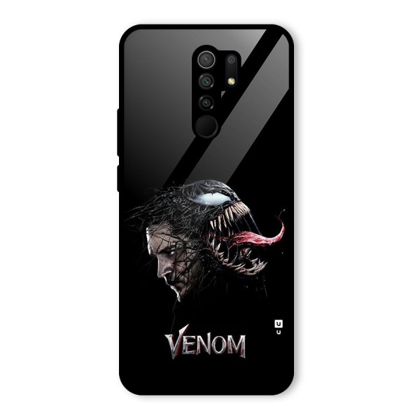 Venom Rage Glass Back Case for Redmi 9 Prime