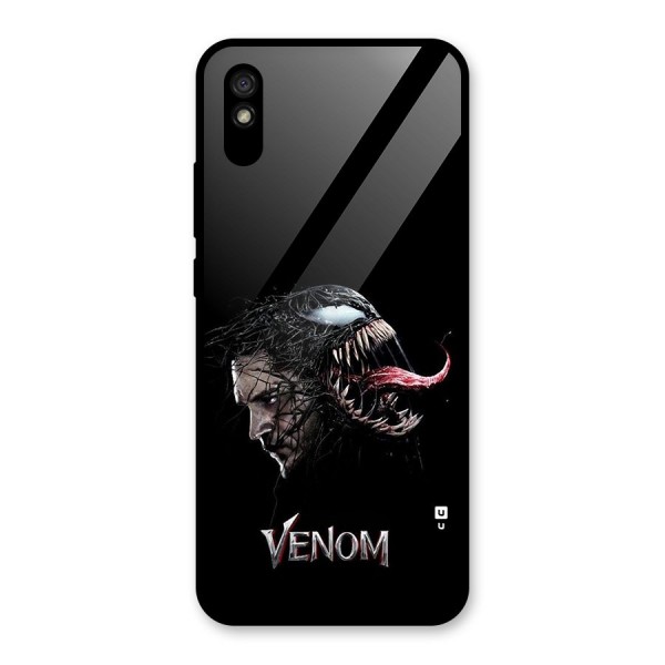 Venom Rage Glass Back Case for Redmi 9i