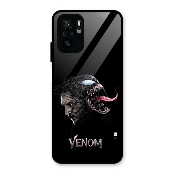 Venom Rage Glass Back Case for Redmi Note 10