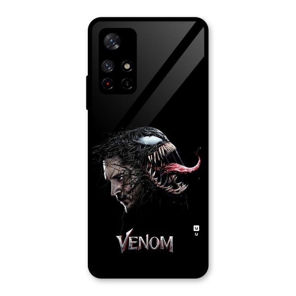 Venom Rage Glass Back Case for Redmi Note 11T 5G