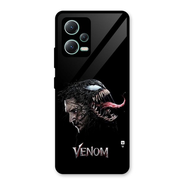 Venom Rage Glass Back Case for Redmi Note 12 5G