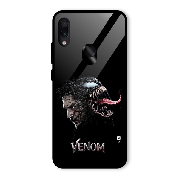 Venom Rage Glass Back Case for Redmi Note 7