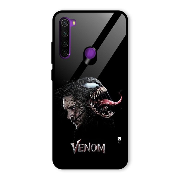 Venom Rage Glass Back Case for Redmi Note 8