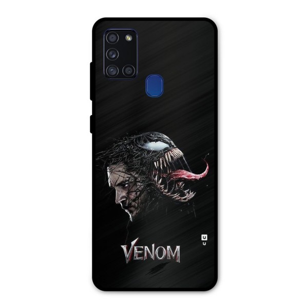 Venom Rage Metal Back Case for Galaxy A21s