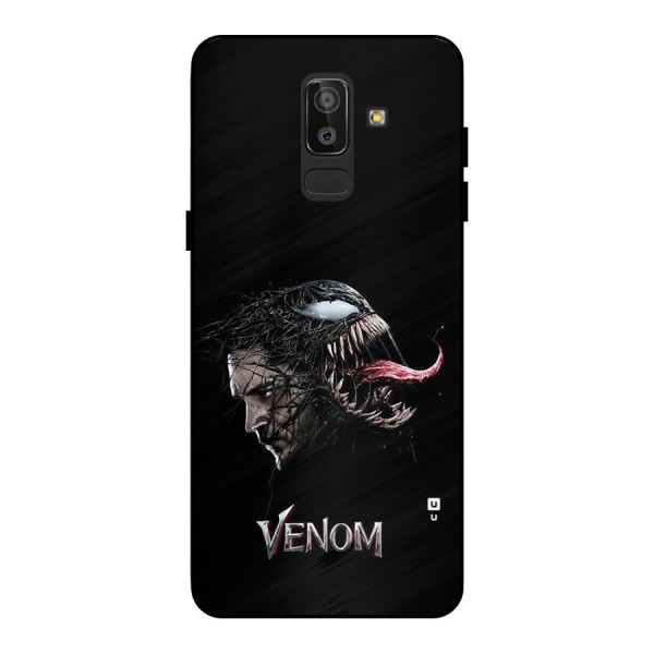 Venom Rage Metal Back Case for Galaxy J8