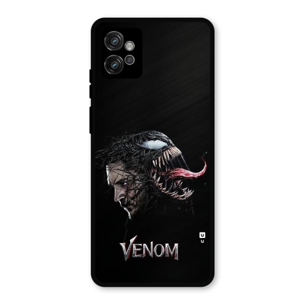 Venom Rage Metal Back Case for Moto G32